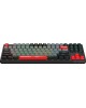 A4TECH Клавиатура Bloody S87 Energy, USB, черный + красный [s87 usb energy red]