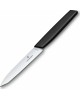 VICTORINOX Нож кухонный Swiss Modern, универсальный, 100мм, заточка прямая, стальной, черный [6.9003.10]
