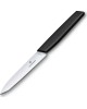 VICTORINOX Нож кухонный Swiss Modern, универсальный, 100мм, заточка прямая, стальной, черный [6.9003.10]
