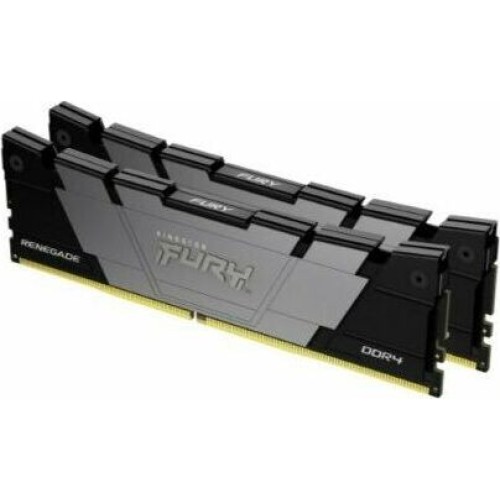 KINGSTON Память DDR4 2x16GB 3200MHz KF432C16RB12K2/32 Fury Renegade Black RTL Gaming PC4-25600 CL16 DIMM 288-pin 1.35В dual rank с радиатором Ret KINGSTON Память DDR4 2x16GB 3200MHz KF432C16RB12K2/32 Fury Renegade Black RTL Gaming PC4-25600 CL16 DIMM 288-pin 1.35В dual rank с радиатором Ret