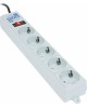 Сетевой фильтр POWER CUBE (00391) SPG-B-10 , 5роз - 3м - серый