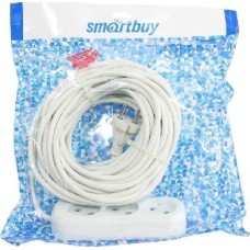 Удлинитель без заземления SMARTBUY (SBE-10-3-15-N) 3 гнз х 15 м (10А/2.2кВт, ПВС 2х1.0)