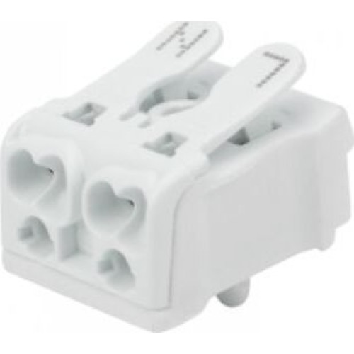 REXANT (07-6214-1) КСП 5-ТИ ПРОВОДНАЯ С МОНТАЖНЫМИ НОЖКАМИ, БЕЛАЯ