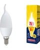 ЭЛЕКТРИКА VOLPE LED-CW37-9W/WW/E14/FR/NR картон