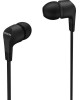 PHILIPS Наушники TAE1105BK/00, 3.5 мм, вкладыши, черный