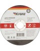 Диск отрезной KRANZ (KR-90-0913) Диск отрезной по металлу 125х1,2х22,23мм