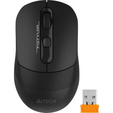 A4TECH Мышь Fstyler FB10C черный оптическая 2000dpi беспров. BT/Radio USB 4but (FB10C STONE BLACK)