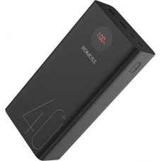 ROMOSS Мобильный аккумулятор PEA40 40000mAh QC3.0 18W 3A 2xUSB-A/USB-C черный