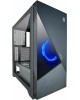 AZZA Корпус ATX Eclipse, Midi-Tower, без БП, черный [csaz-440 eclipse]