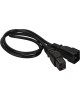 LANMASTER Шнур питания LAN-PP19L/20-2.0-BK C19-C20 проводник.:3x1.5мм2 2м 220В 16А черный