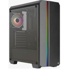 AEROCOOL Корпус MIDITOWER ATX W/PSU 12cm Fan black Quantum-G-BK-v2