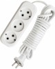 Удлинитель без заземления SMARTBUY (SBE-10-3-15-N) 3 гнз х 15 м (10А/2.2кВт, ПВС 2х1.0)