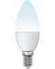 Лампочки светодиодные UNIEL (UL-00002374) LED-C37-6W/NW/E14/FR/MB PLM11WH