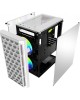 POWERCASE Корпус Mistral Micro T3W, Tempered Glass, Mesh, 2x 140mm + 1х 120mm 5-color fan, белый, mATX (CMIMTW-L3)