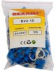 REXANT Наконечник кольцевой изолированный ø 10.5 мм 1.5-2.5 мм² (НКи 2.5-10) синий