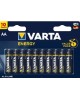 Элементы питания VARTA LR6 AA BL10 ENERGY ALKALINE 1.5V (4106) (4106229491)