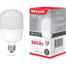 Лампа светодиодная REXANT (604-149) 30 ВТ E27 С ПЕРЕХОДНИКОМ НА E40 2850 ЛМ 4000 K