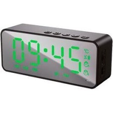РАДИОЧАСЫБУДИЛЬНИК SOUNDMAX SM-1520B(черный с зеленым)