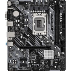 ASROCK Материнская плата H610M-HDV/M.2 R2.0 Soc-1700 Intel H610 2xDDR4 mATX AC`97 8ch(7.1) GbLAN+VGA+HDMI+DP