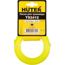 HUTER Леска для садовых триммеров TS2412 d=2.4мм L=12м для GGT-800S(T)/1000S(T)/1300S(T)/1500S(T) (71/2/13)