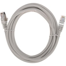 REXANT Патч-корд S/FTP, CAT 6A (10G), RJ45-RJ45, 28AWG, LSZH, серый, 3м