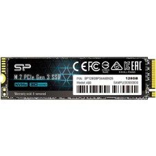 SILICON POWER Накопитель SSD PCIe 3.0 x4 128GB SP128GBP34A60M28 M-Series M.2 2280