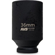 AVS TOOLS Головка торцевая ударная глубокая 6-гранная 1/2''DR (36 мм) AVS H11236I