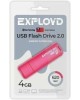 USB флэш-накопитель EXPLOYD EX-4GB-620-Red