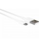 Кабель MORE CHOICE (4627151197265) K14m USB (m)-microUSB (m) 1.0м белый