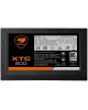 Cougar XTC 600 Блок питания (Разъем PCIe-2шт,ATX v2.31, 600W, Active PFC, 120mm Fan, Power cord, 80 Plus, Japanese standby capacitors) [XTC600] BULK