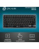 OKLICK Клавиатура 835S, USB, Bluetooth/Радиоканал, серый + черный [1696467]