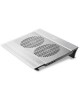 DEEPCOOL Подставка для охлаждения ноутбука N8 SILVER (8шт/кор, до 17 , вентилятор 2x140мм, алюминий, 2xUSB ) Retail box