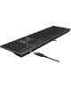 A4TECH Клавиатура Fstyler FX60H серый USB slim LED (FX60H GREY/WHITE)