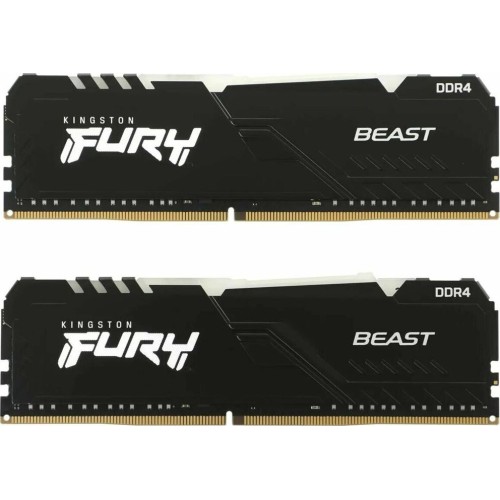 KINGSTON Память DDR4 2x8GB 3600MHz KF436C17BB2AK2/16 Fury Beast RGB RTL Gaming PC4-28800 CL17 DIMM 288-pin 1.35В kit single rank с радиатором Ret KINGSTON Память DDR4 2x8GB 3600MHz KF436C17BB2AK2/16 Fury Beast RGB RTL Gaming PC4-28800 CL17 DIMM 288-pin 1.35В kit single rank с радиатором Ret