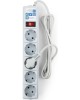Сетевой фильтр POWER CUBE (02669) SPG-B-6 , 5роз - 1,9м - белый