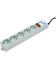 Сетевой фильтр POWER CUBE (02669) SPG-B-6 , 5роз - 1,9м - белый
