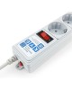 Сетевой фильтр POWER CUBE (02669) SPG-B-6 , 5роз - 1,9м - белый