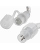 Лента светодиодная NEON-NIGHT (121-326-10) Набор дюралайта LED фиксинг (2W) теплый белый, 24 LED/м, 10 м в наборе