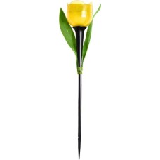 Садовый светильник на солнечной батарее UNIEL (UL-00004277) USL-C-452/PT305 YELLOW TULIP