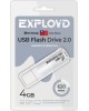 USB флэш-накопитель EXPLOYD EX-4GB-620-White