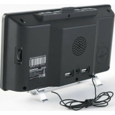 РАДИОЧАСЫБУДИЛЬНИК SOUNDMAX SM-1561U(черный с зеленым)