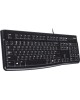 LOGITECH Клавиатура K120 ANSI EN/RU BLACK 920-002583