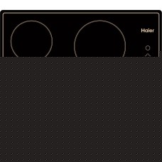 HAIER Электрическая варочная панель HHX-C64ATQBB, независимая, черный