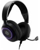 STEELSERIES Гарнитура игровая Arctis Nova 3, для компьютера и игровых консолей, накладные, проводные, черный [61631]