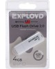 USB флэш-накопитель EXPLOYD EX-4GB-620-White