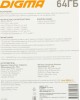 DIGMA Карта памяти microSDXC UHS-I U1 64 ГБ, 70 МБ/с, Class 10, CARD10, 1 шт., переходник SD [dgfca064a01]