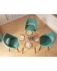 Корпусная мебель POLINI Стол обеденный Home London дуб крафт золотой-черный (1 кор.)