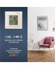 REXANT Терморегулятор цифровой RX-421H сенсорный, программируемый, совместим с Legrand серии Valena, бежевый