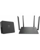 D-LINK Wi-Fi роутер DIR-815/SRU/S1A, AC1200, черный