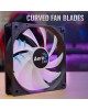 AEROCOOL Вентилятор Frost 12 120мм, 3-pin, от БП:4-pin (Molex), 1000об/мин, 23.7дБ, RGB, Ret [frost 12 frgb molex + 3p]
